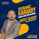 GENÇ MUHTAR ADAYI, HİZMET ETMEYE HAZIRIM DEDİ