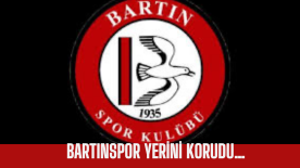 BARTINSPOR YERİNİ KORUDU…